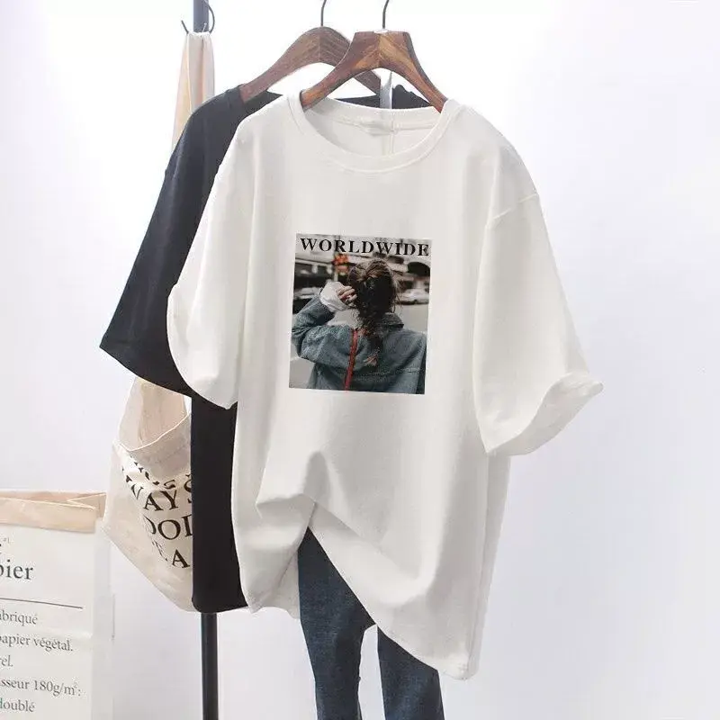 Mickey Print Cotton T-shirt for Pregnant Women — feature 15