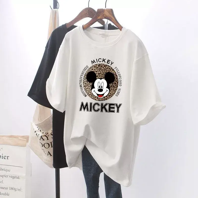 Mickey Print Cotton T-shirt for Pregnant Women — feature 21