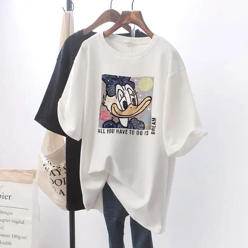 White (letters Donald Duck)