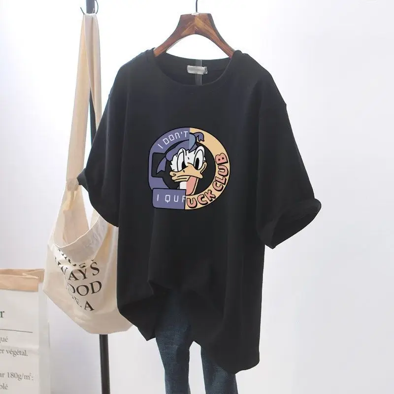 Mickey Print Cotton T-shirt for Pregnant Women - Image 6