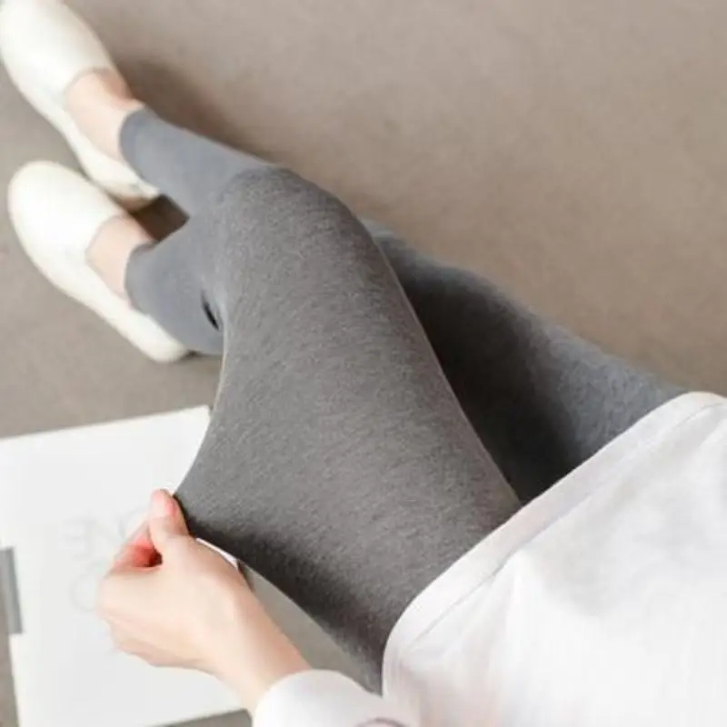 Pregnant Women's Black Leggings Long Pants Summer Wear