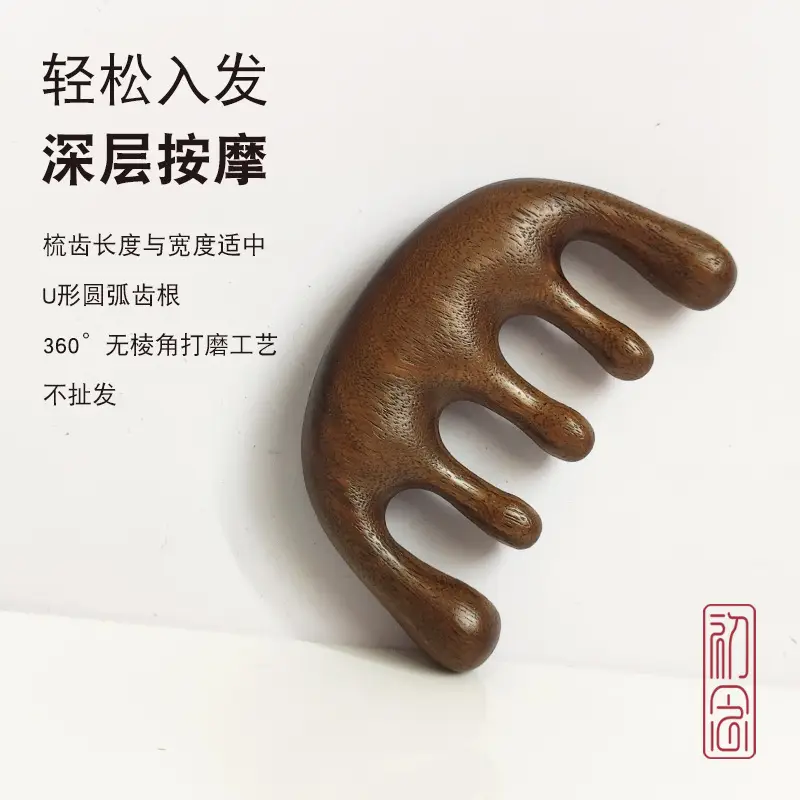 Five-Finger Massage Comb for Hair Care and Eye Therapy - Image 11