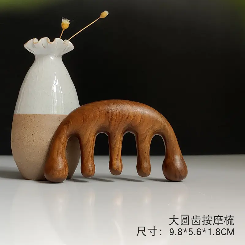 Five-Finger Massage Comb for Hair Care and Eye Therapy - Image 4