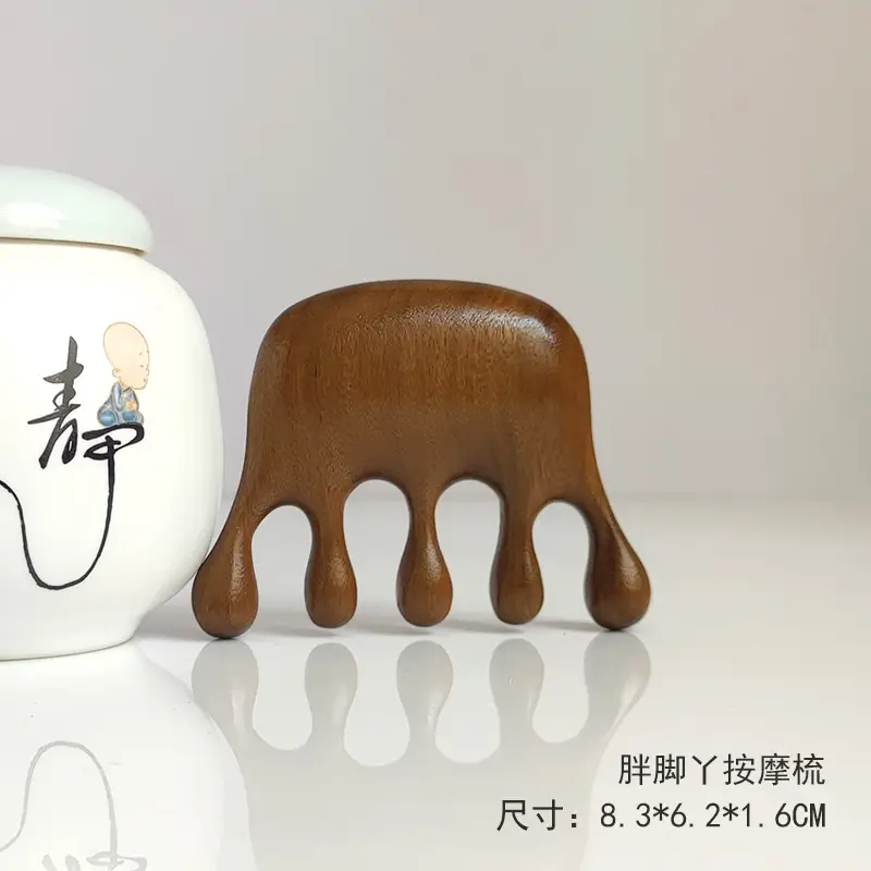 Five-Finger Massage Comb for Hair Care and Eye Therapy - Image 6