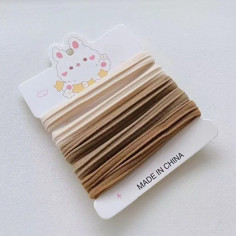 Korean Style Gradient Hair Rope Ring for Girls - Image 2