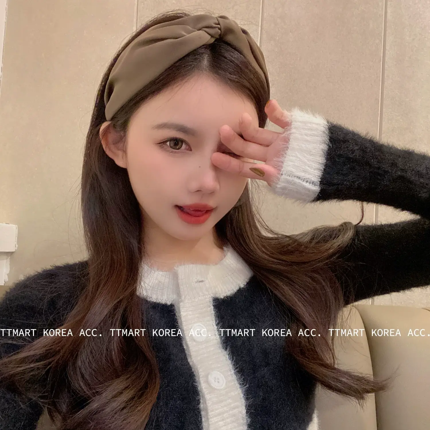 Satin Gloss Twisted Cross Knot Headband Women's Elegant All-match Retro Headwear for Summer — feature 8
