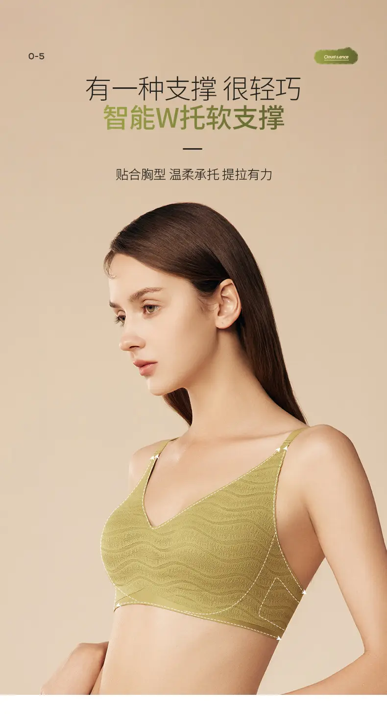 Women's No-Cup Bra Easy Wash Travel Essential — feature 12
