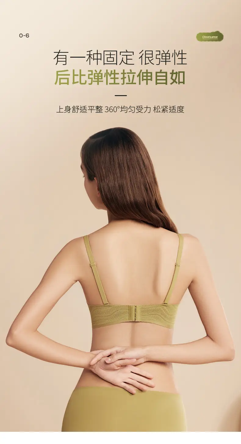 Women's No-Cup Bra Easy Wash Travel Essential — feature 13