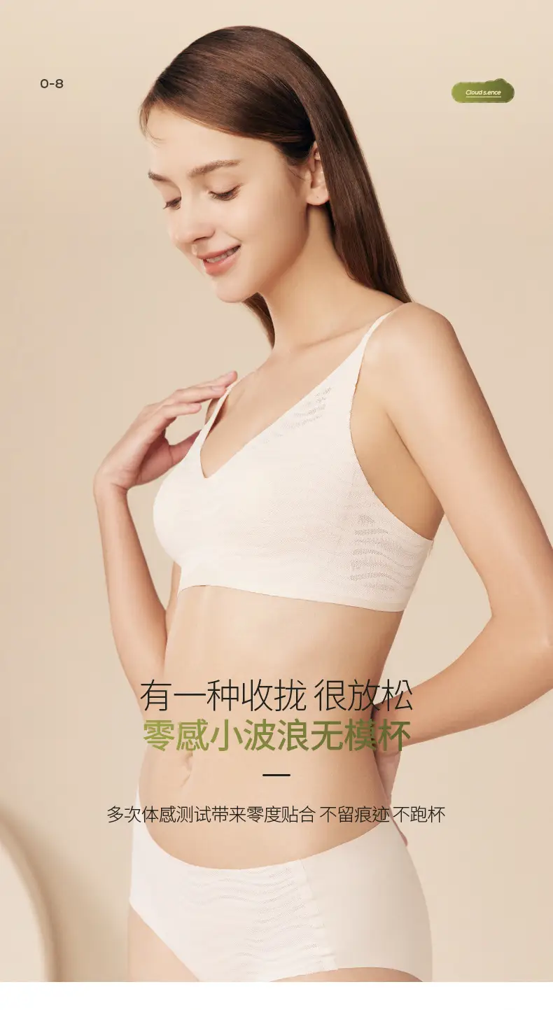 Women's No-Cup Bra Easy Wash Travel Essential — feature 15