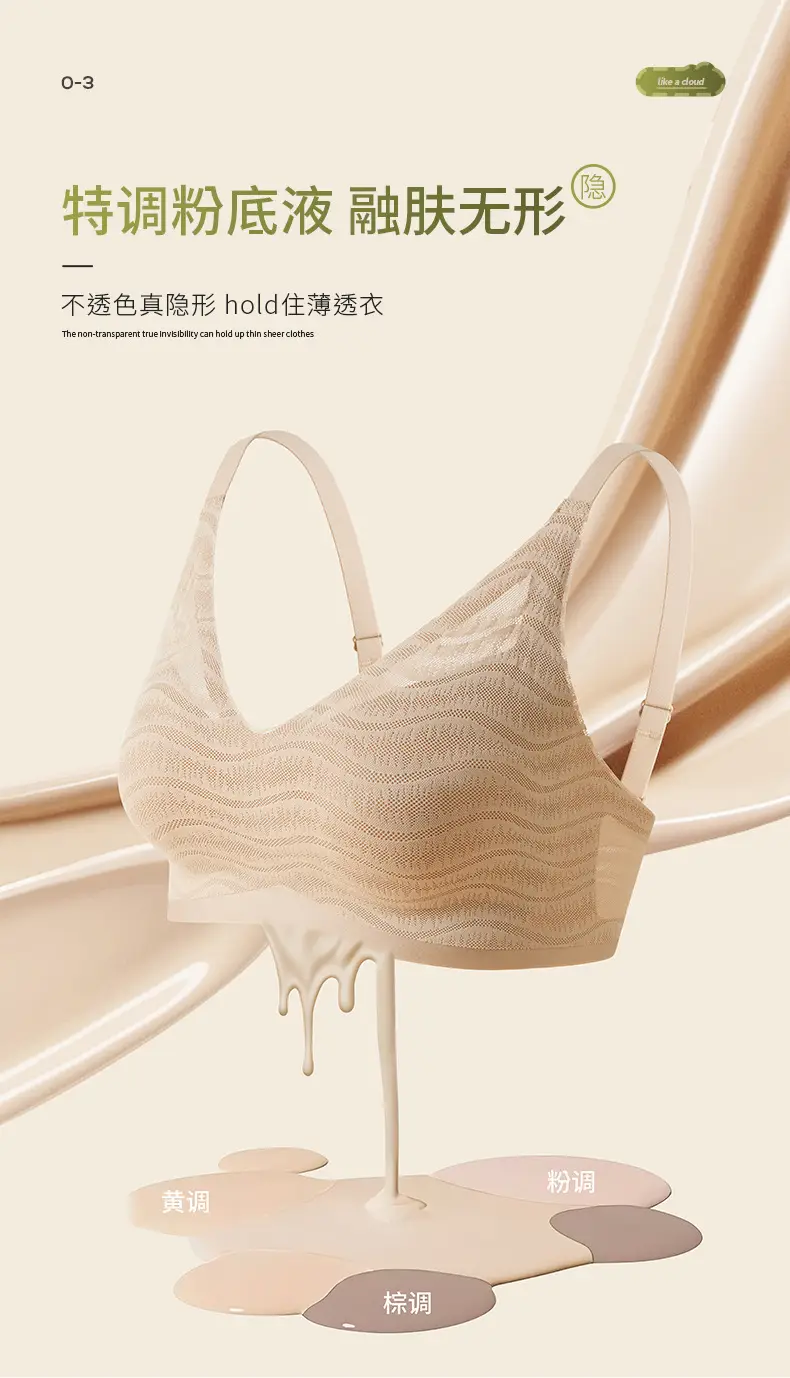 Women's No-Cup Bra Easy Wash Travel Essential — feature 5