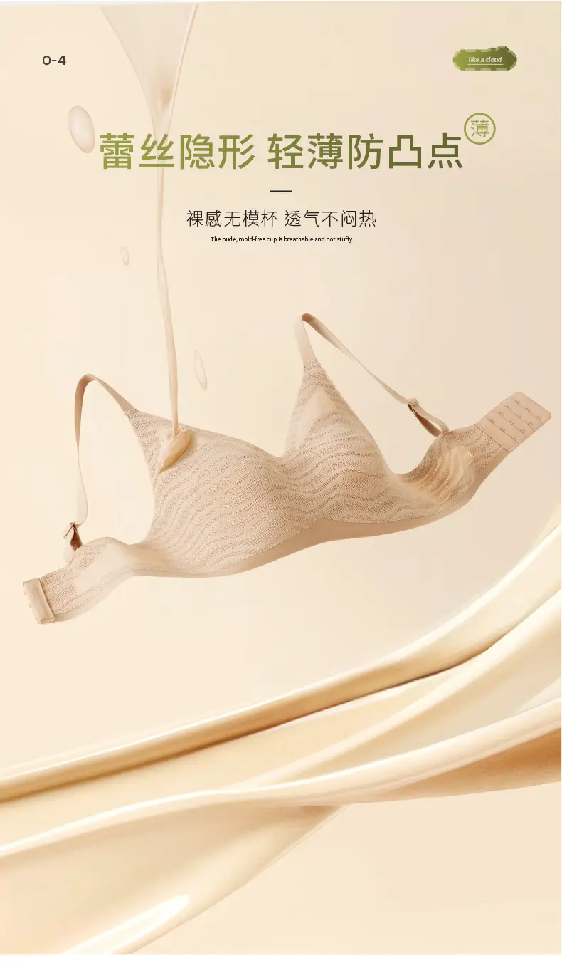 Women's No-Cup Bra Easy Wash Travel Essential — feature 7
