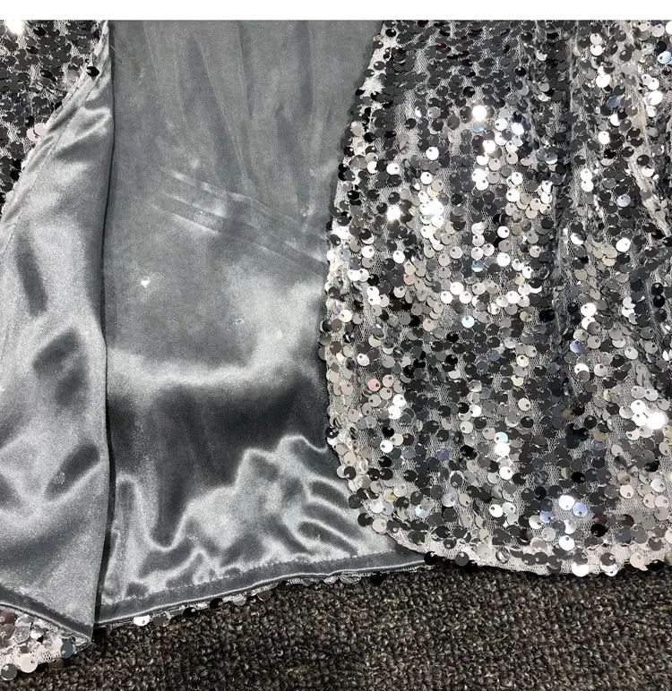 European Sequins Beaded Waistcoat Suit Small — feature 11