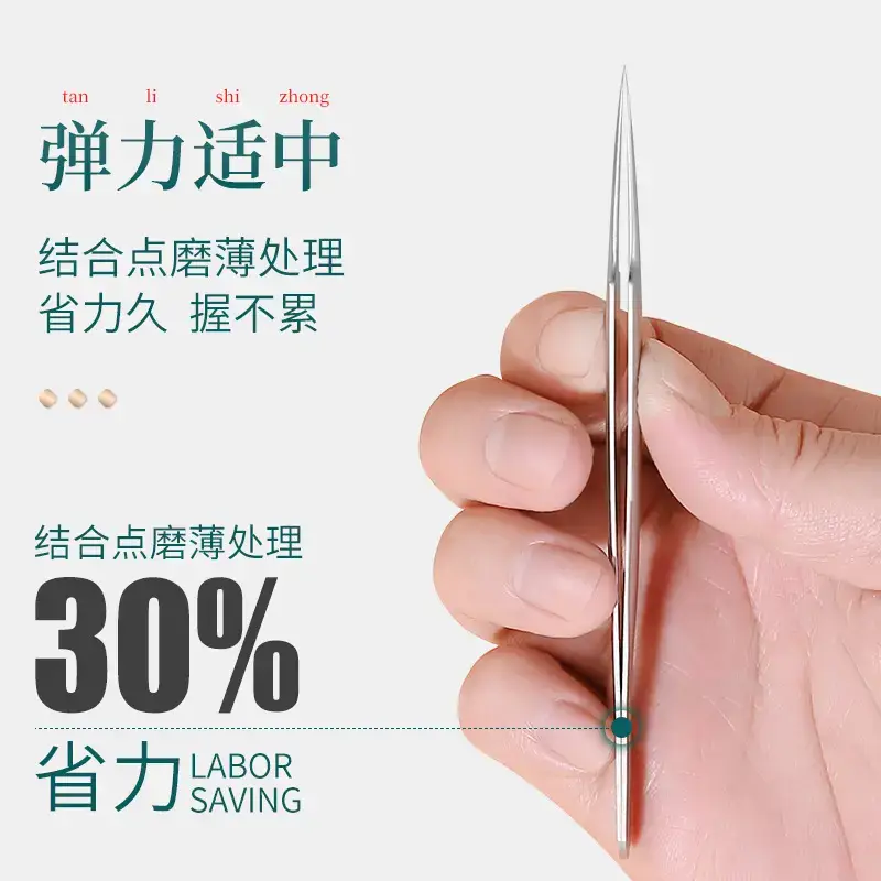 Super Sharp No. 5 Acne Clip Tweezers Blackhead Removal Tool - Image 39
