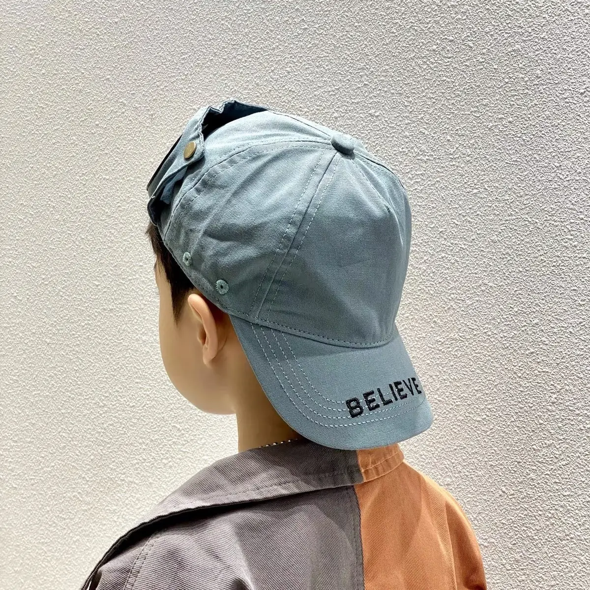 Believe Blue Cap for Kids Sun Hat - Image 9