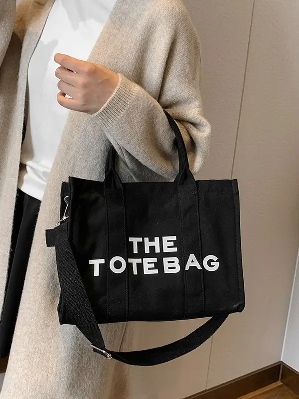Women's Grey Crossbody Tote Bag Large Capacity Knot Design - Image 6