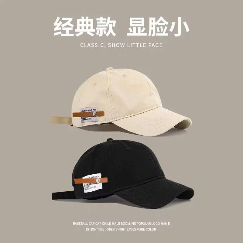 Women Navy Baseball Cap with Brand Tag