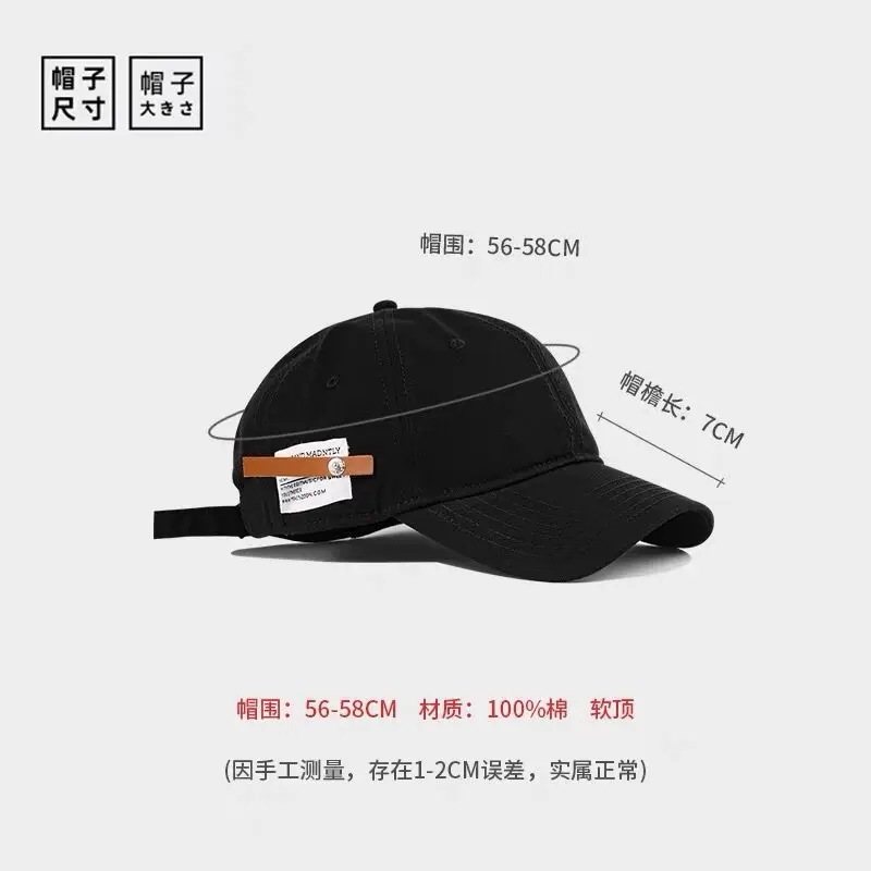 Women Navy Baseball Cap with Brand Tag - Image 13