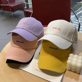 Women Navy Baseball Cap with Brand Tag — feature 23