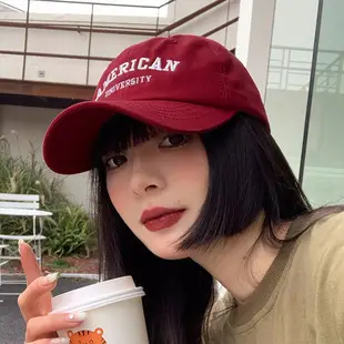 Women Navy Baseball Cap with Brand Tag — feature 26