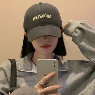 Women Navy Baseball Cap with Brand Tag — feature 7