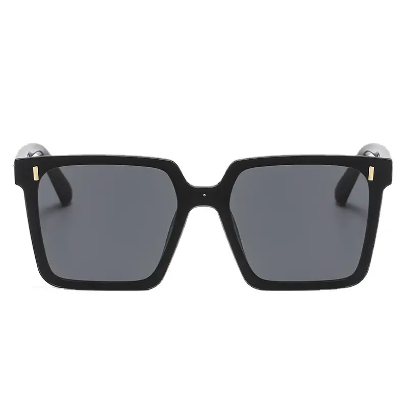 Women Square Sunglasses Anti-UV Large Frame Face Cover - Image 8