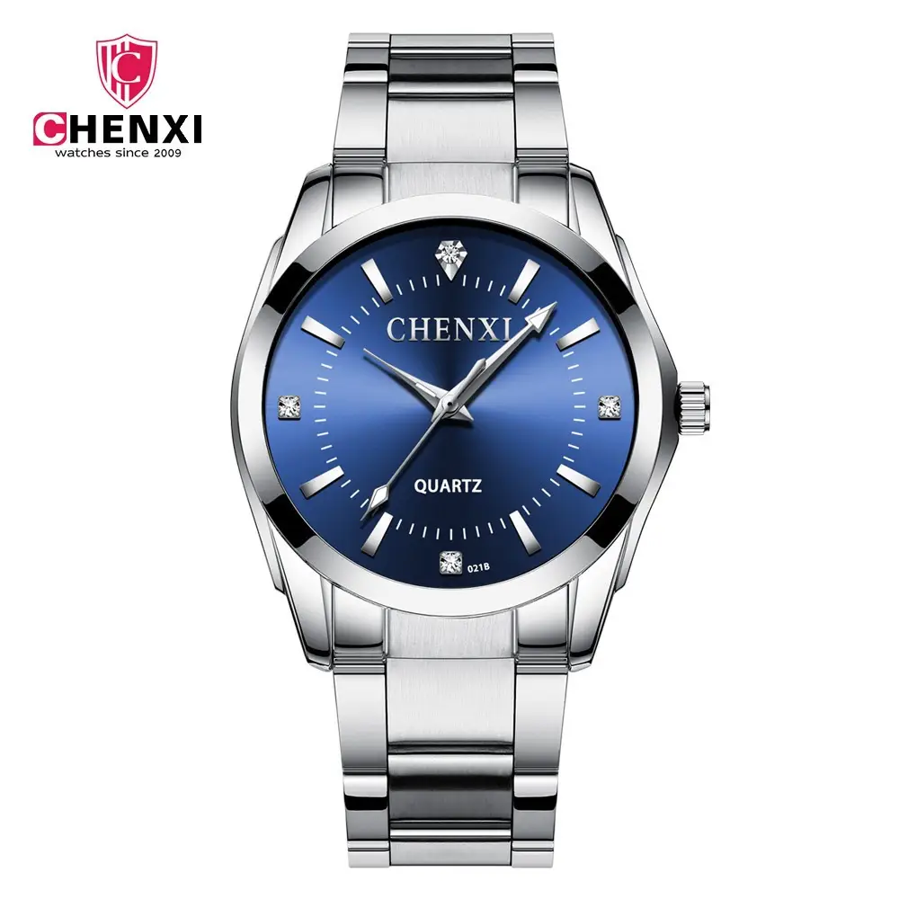 ChenXi Pink Quartz Women's Watch with Stainless Steel Band - Image 9