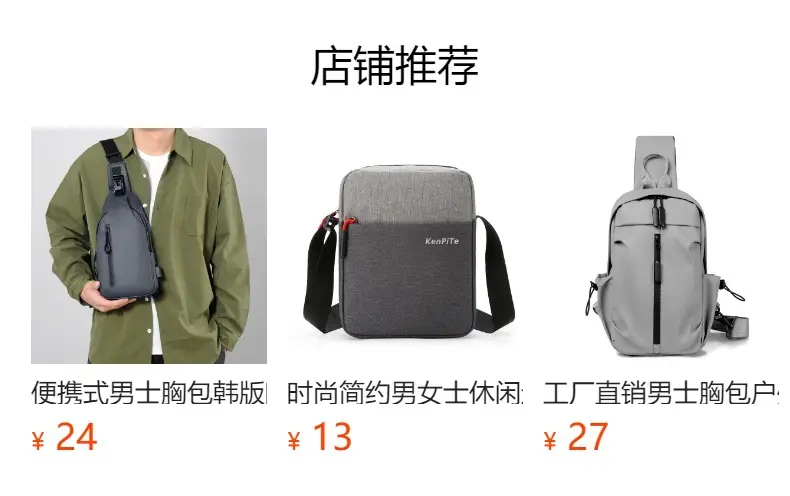 Men's Grey Mesh Shoulder Bag with Zip Closure — feature 1