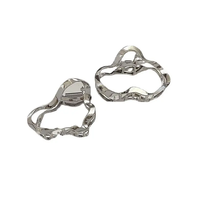 Geometric Irregular Metal Hairpin Women's Medium Size - Image 6