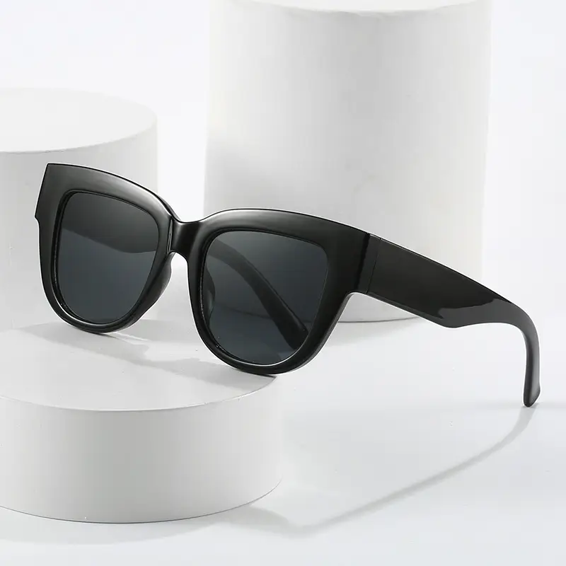 New Cat-Eye Sunglasses Black European American Fashion - Image 8