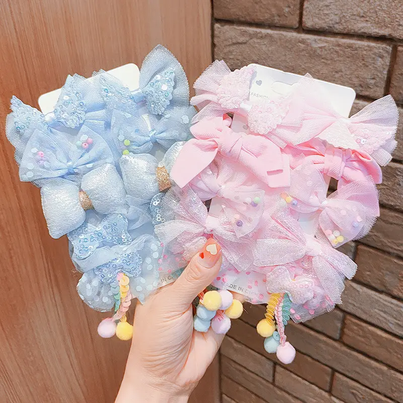 2024 New Children's Bow Hairpin Princess Hairpin