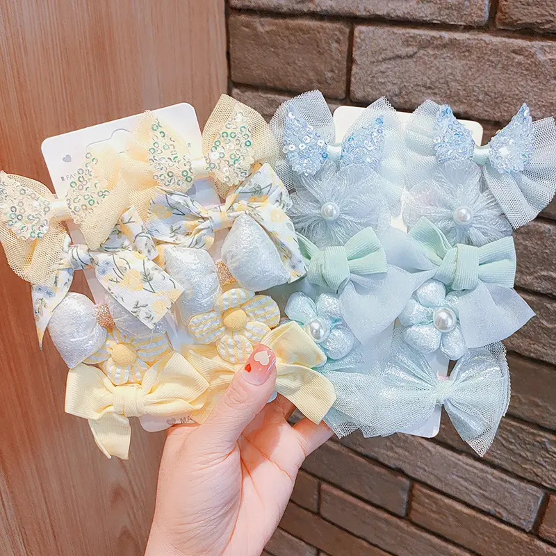 2024 New Children's Bow Hairpin Princess Hairpin