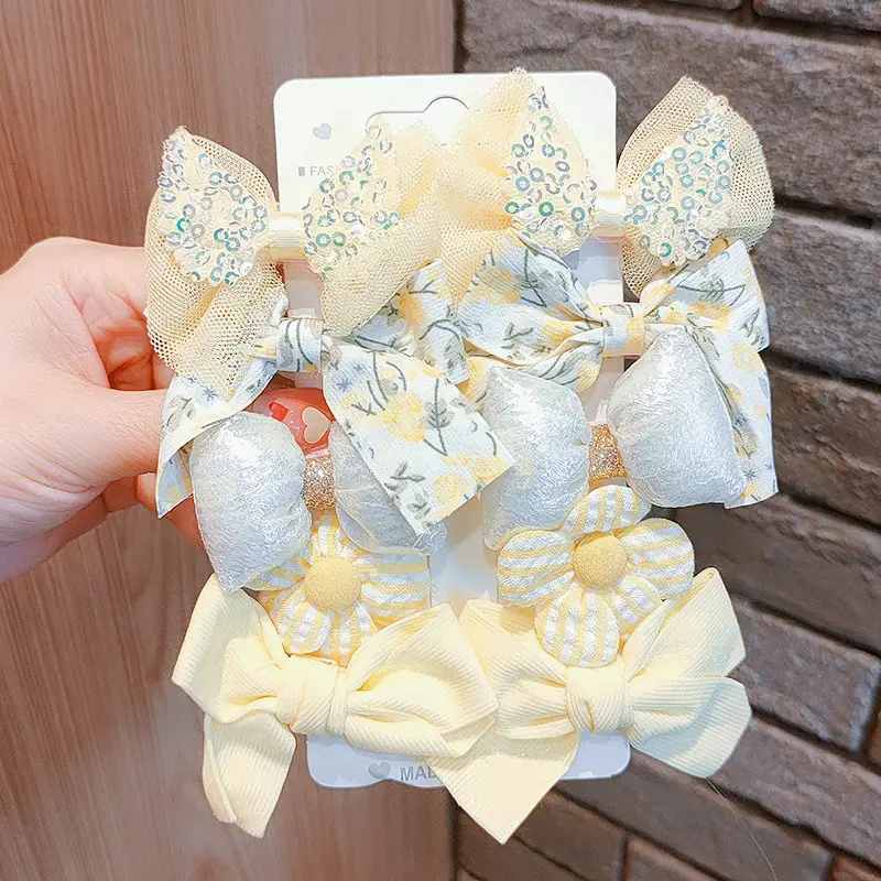 2024 New Children's Bow Hairpin Princess Hairpin