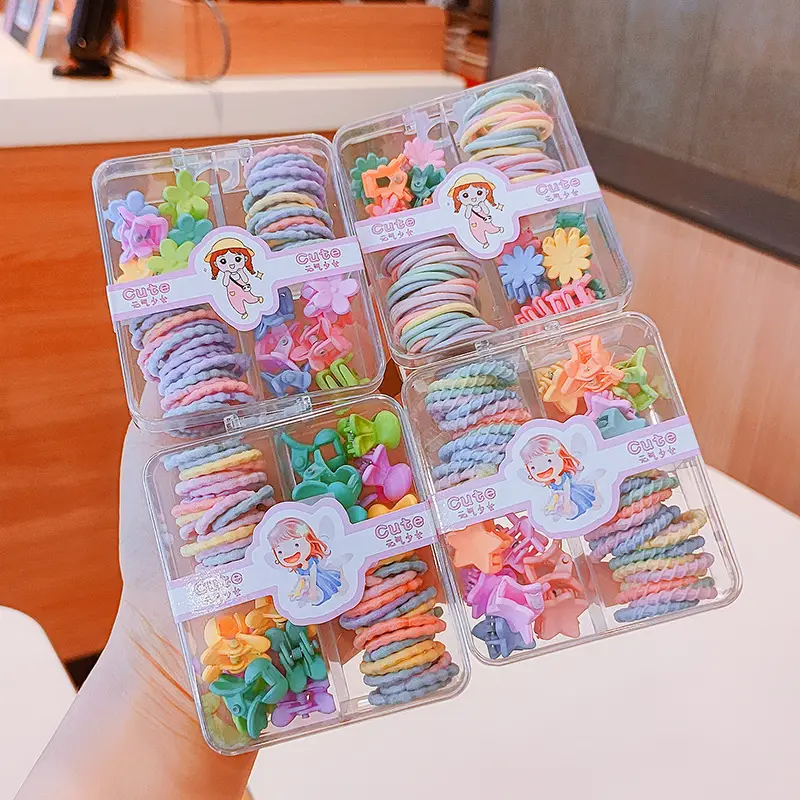 Children's Rubber Hair Bands for Girls 100pcs - Image 11