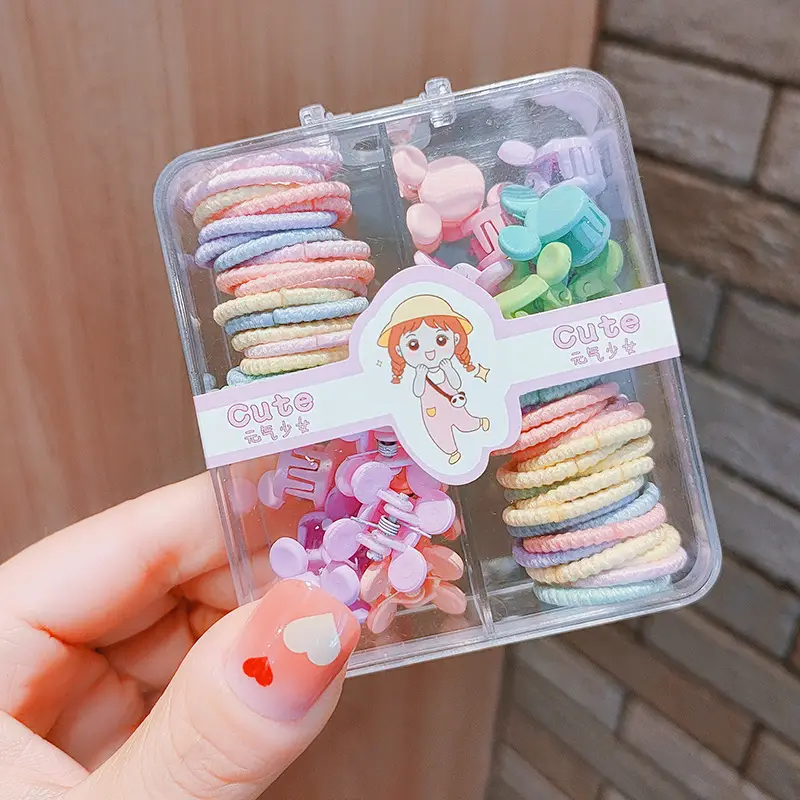 Children's Rubber Hair Bands for Girls 100pcs - Image 14
