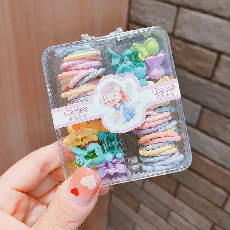 Children's Rubber Hair Bands for Girls 100pcs - Image 2