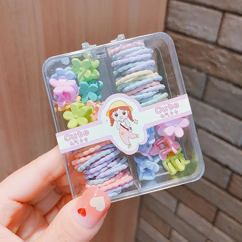 Children's Rubber Hair Bands for Girls 100pcs - Image 5