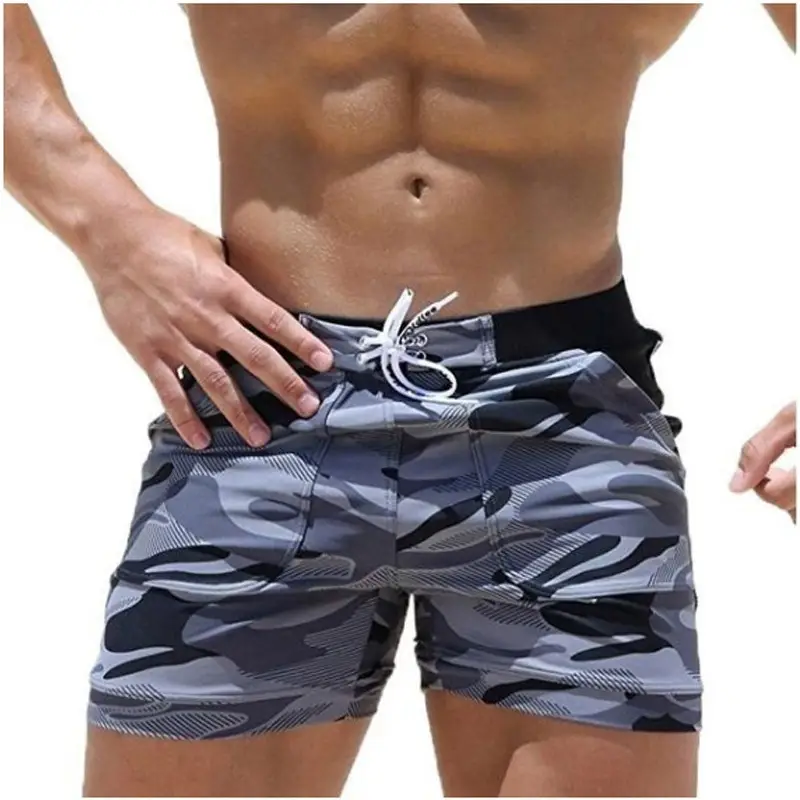 Men Camo Camo Shorts Blue 2023 Summer S-5XL