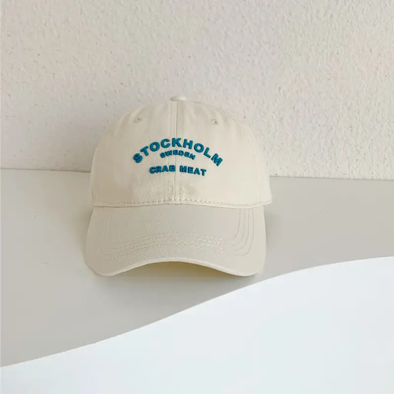 Brown Cotton Crab Meat Cap for Women Men - Image 6