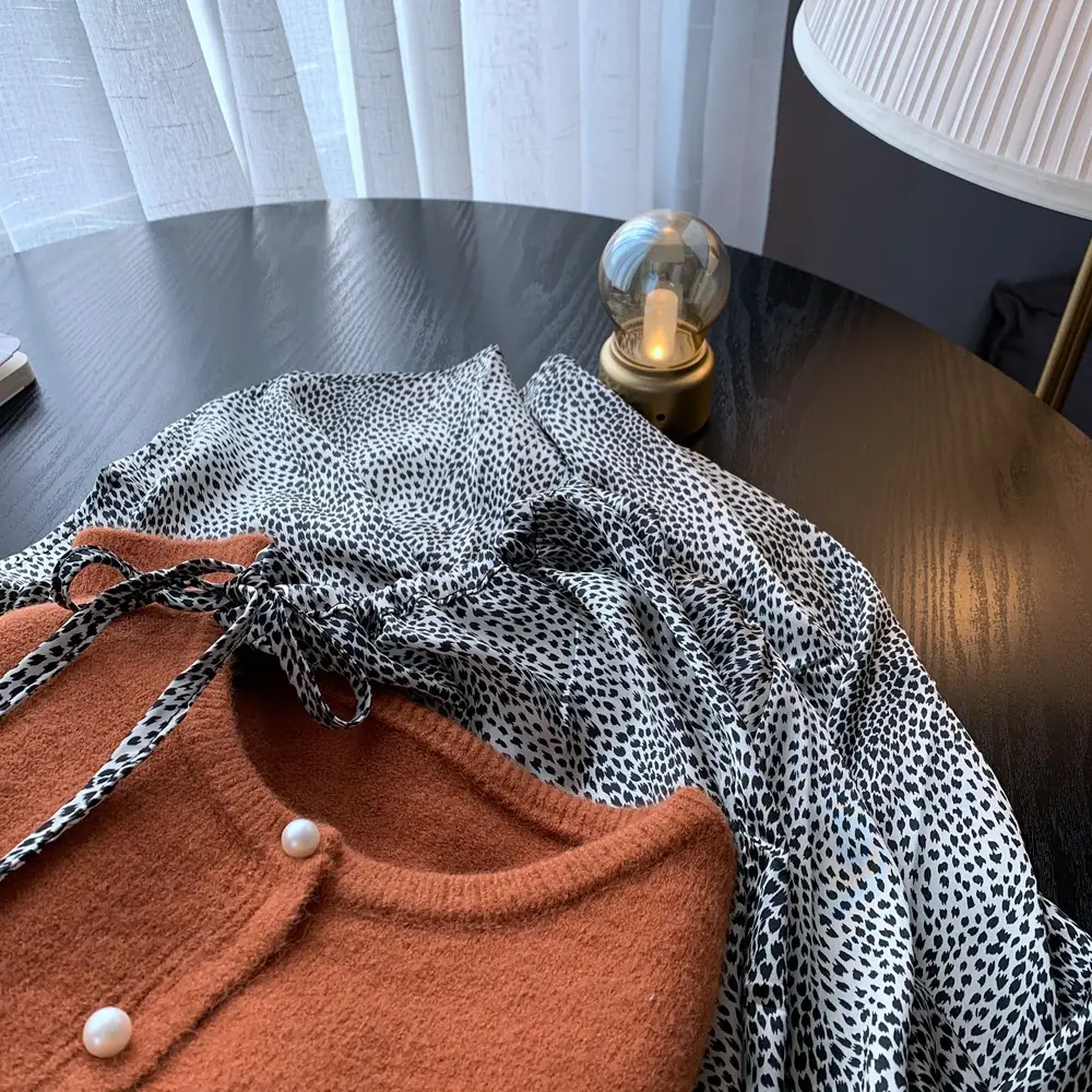 Women's Blue Knitted Cardigan Small 2025 — feature 14
