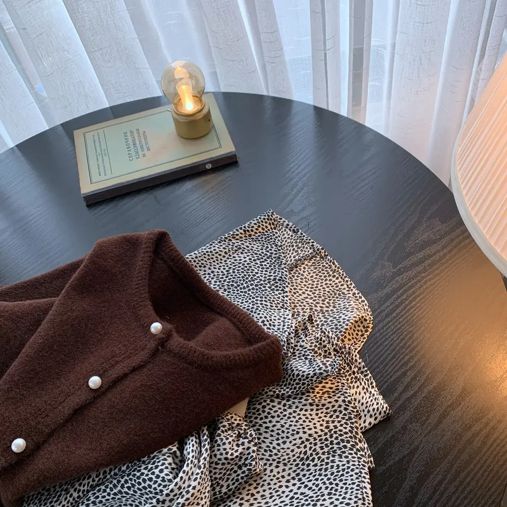 Women's Blue Knitted Cardigan Small 2025 — feature 23