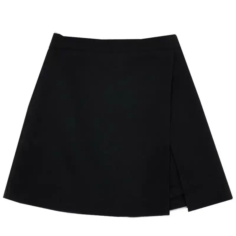 Women's Black Hip Character Slimming Shorts 24 Summer - Image 6