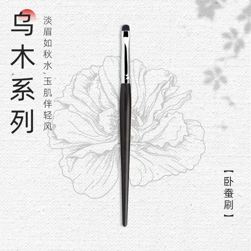 High Gloss Wool Eye Shadow Brush Set - Image 4