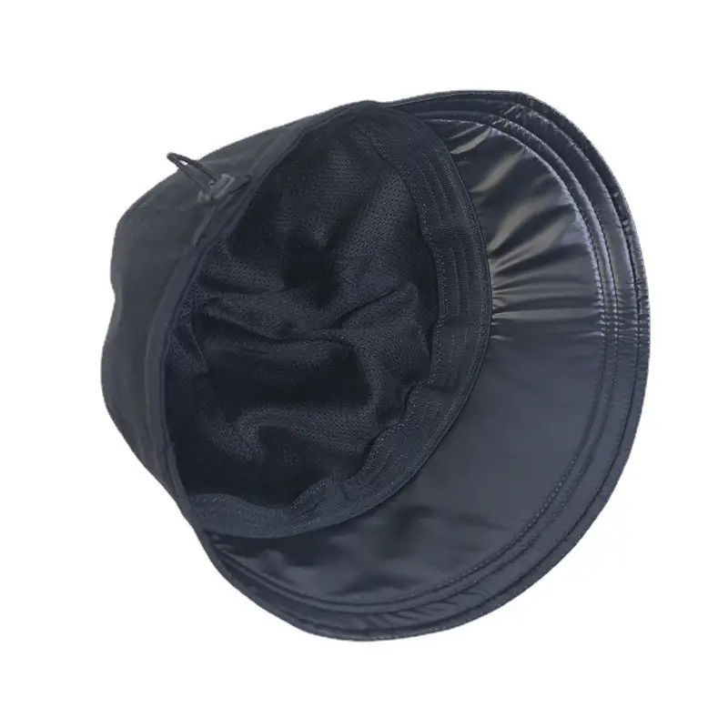 Black Soft-Top Fisherman's Hat for Women - Image 7