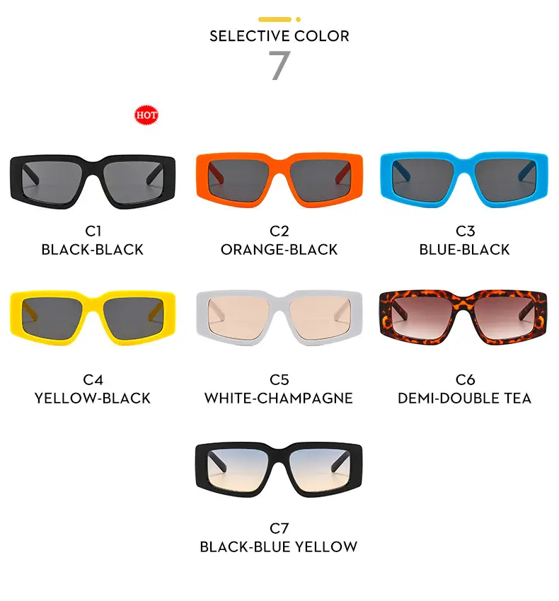 Modern Black Sunglasses with Gradient Lens 2022 — feature 7