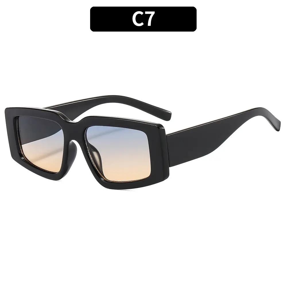 Modern Black Sunglasses with Gradient Lens 2022 - Image 5