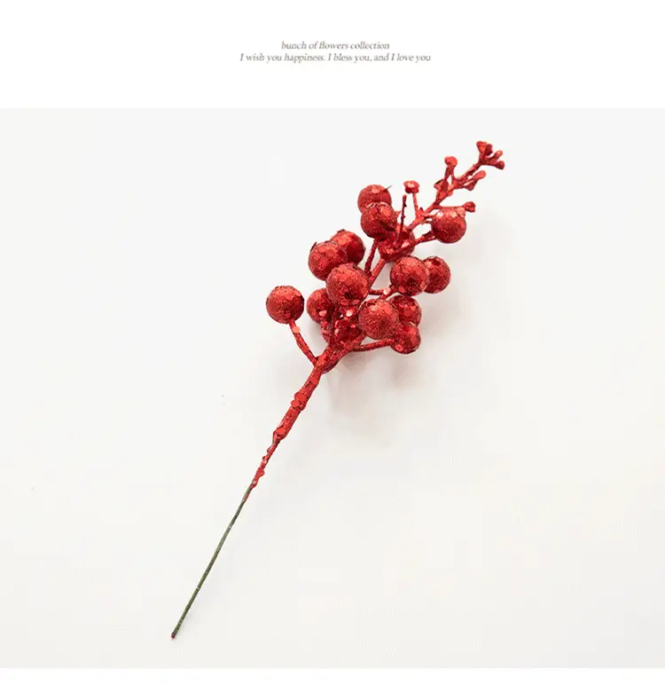 Black Black Cherry Wreath Decoration 18cm — feature 7