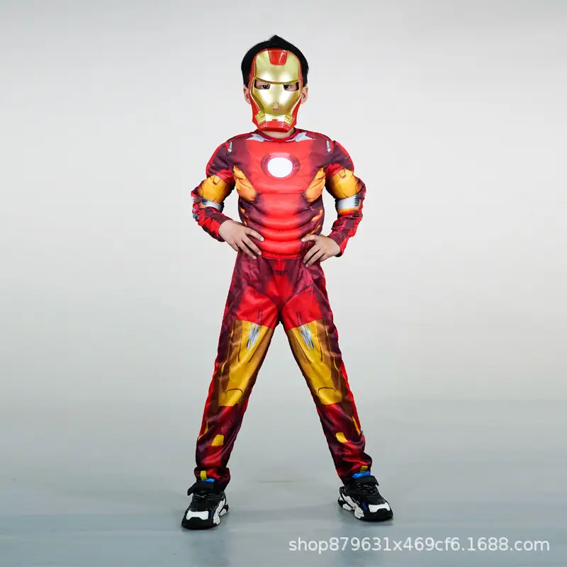 Red Iron Man Not Luminous Mask