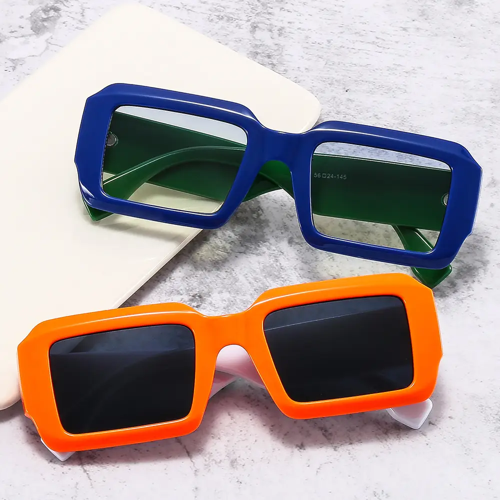 2022 Green Cyberpunk Sunglasses C7 - Image 7