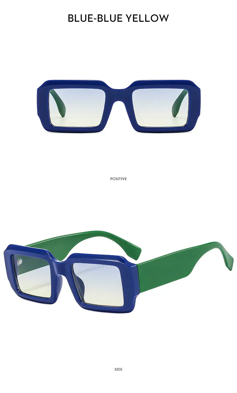 2022 Green Cyberpunk Sunglasses C7 — feature 15