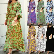 2022 Purple Printed High Neck Trousers Set — feature 7